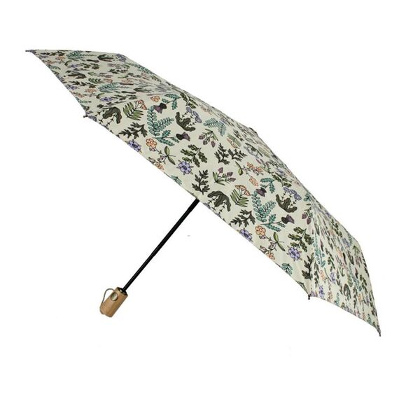 Totes Women's Eco Friendly Auto Umbrella with Bamboo Handle - Picture 1 of 3